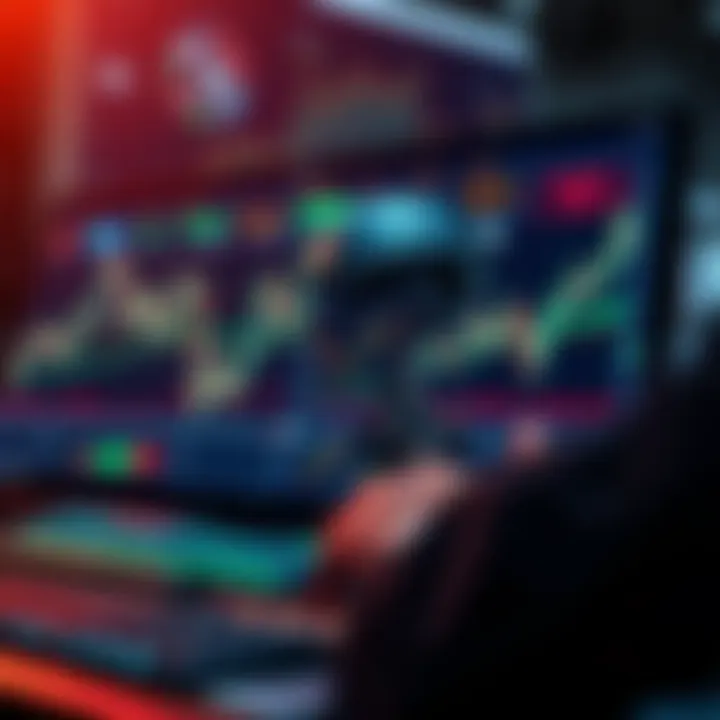 Visualization of AI-powered tools analyzing forex market data on a digital interface