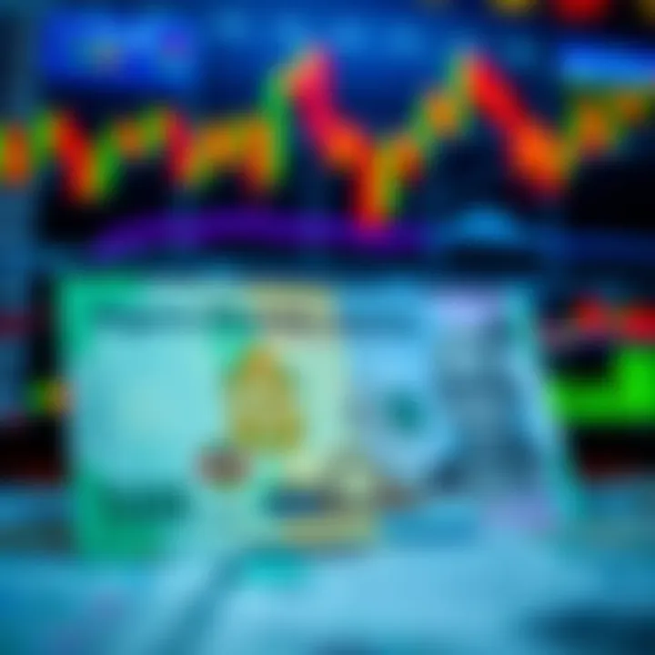 Illustration of Nigerian naira currency notes alongside candlestick forex charts