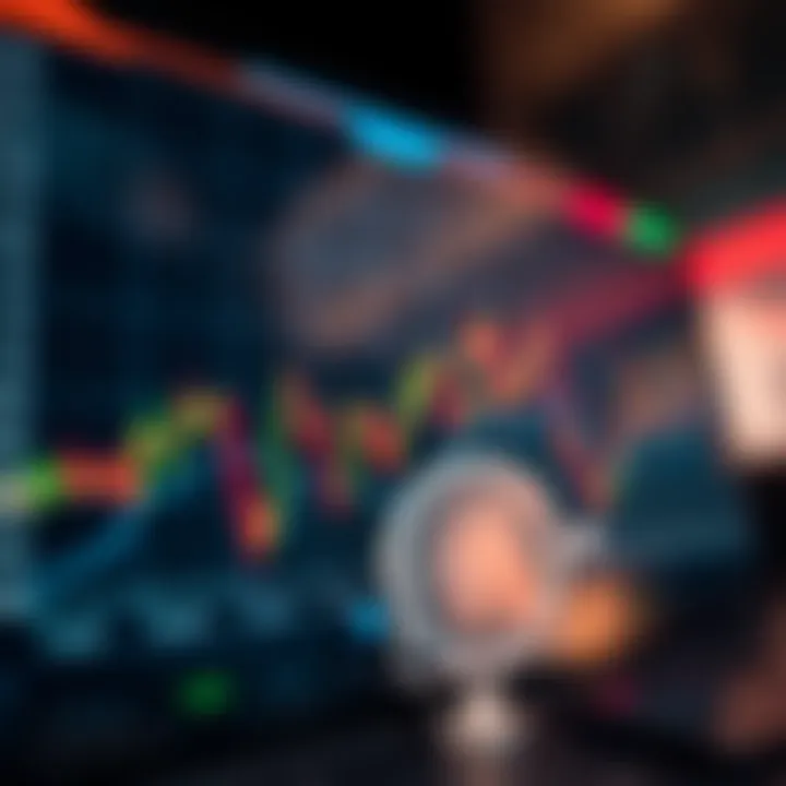 Financial graph showing liquidity and diversification opportunities in forex trading