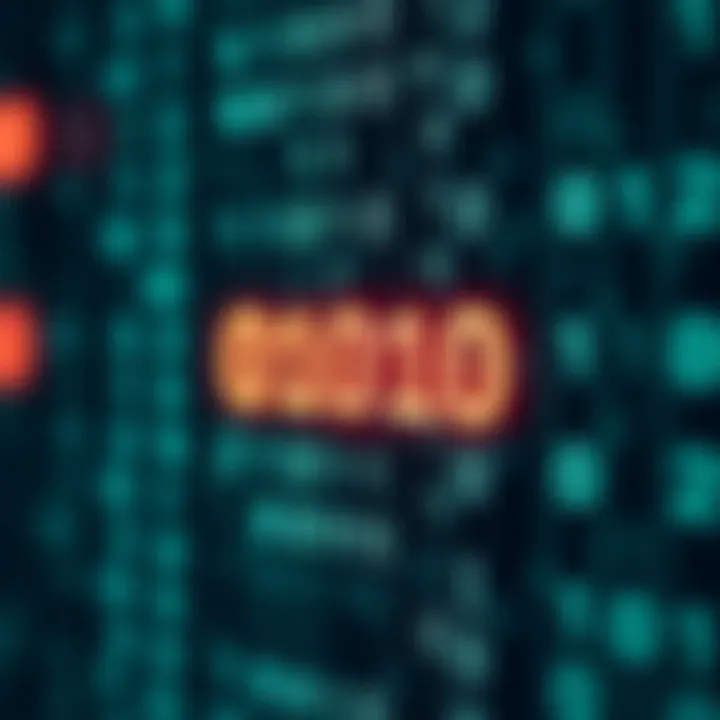 Representation of binary code applied in modern computing devices within Nigeria's technology sector