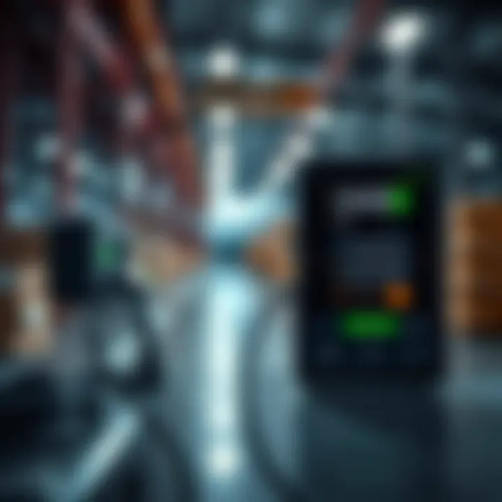 Technology devices operating on binary code including a smartphone and an energy terminal in an industrial setting