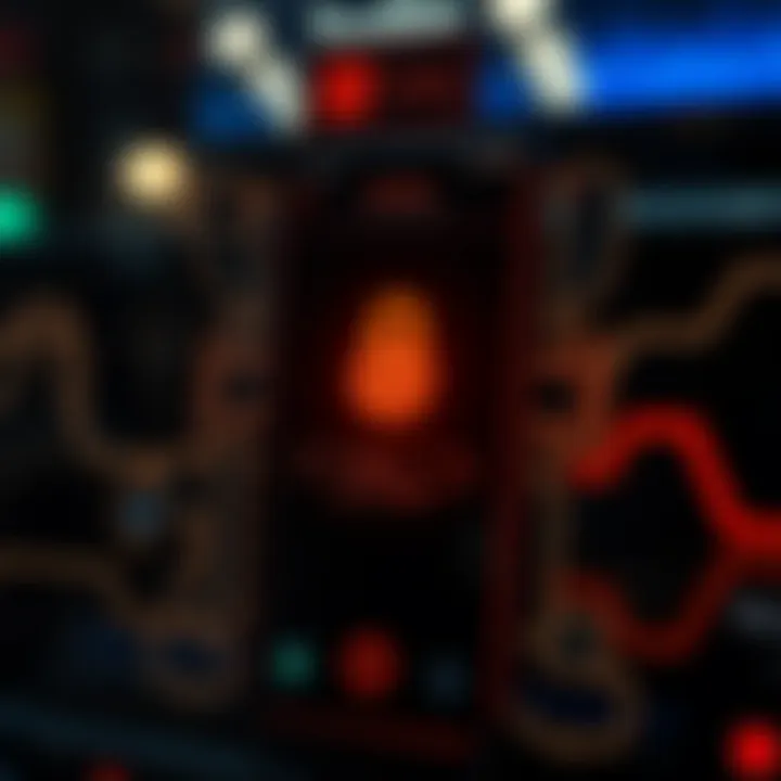 Secure login screen with biometric authentication for a cryptocurrency trading application