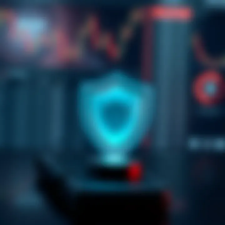 Secure digital wallet with shield icon symbolizing protection of crypto assets in Nigeria