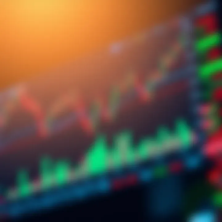 Illustration of a forex trading platform interface displaying charts and currency pairs