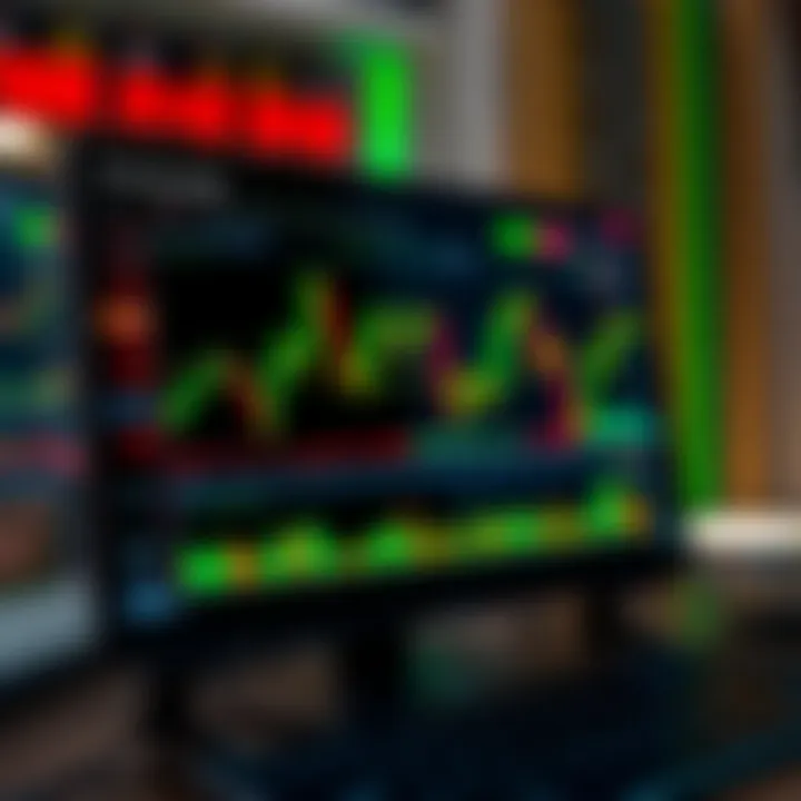 User interface of a forex trading platform showcasing charts and trading options tailored for Nigerian traders