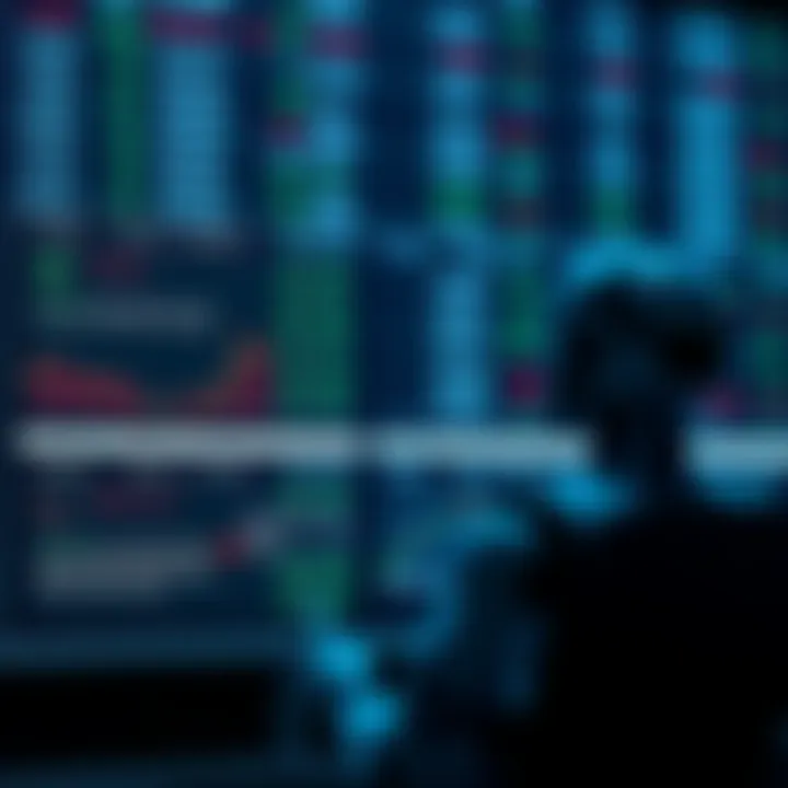 Diagram illustrating the workflow of an automated forex trading robot analyzing market data