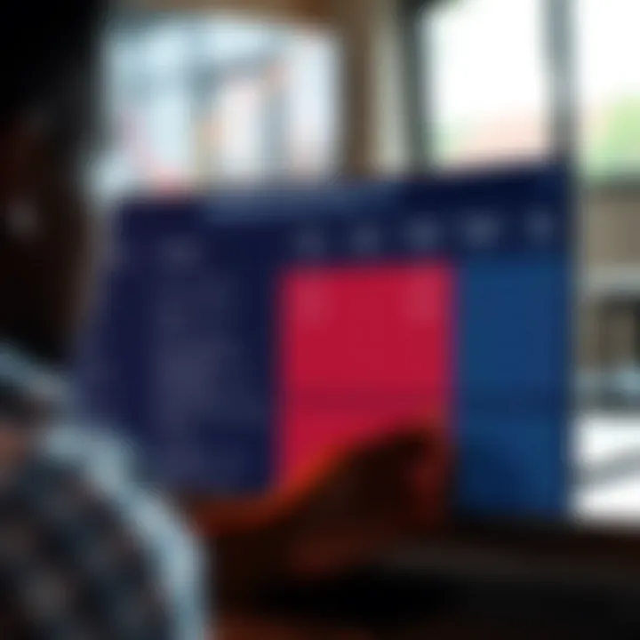 Comparison chart showing different trading apps with features, costs, and local support highlights