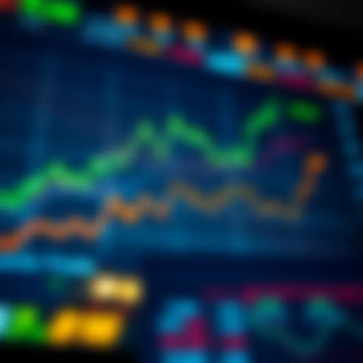 Graph showing rising trends in cryptocurrency trading volumes in Nigeria