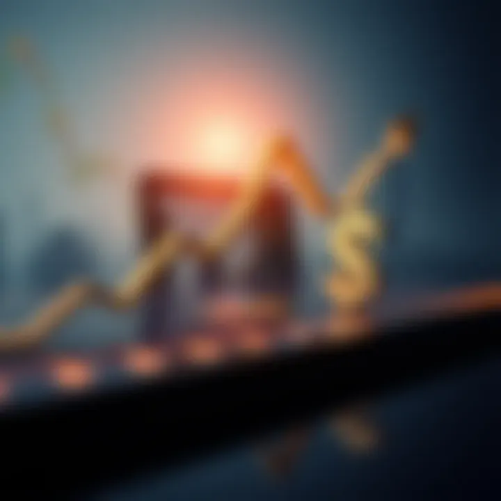 Graph showing upward trend with Nigerian Naira symbol indicating forex market growth