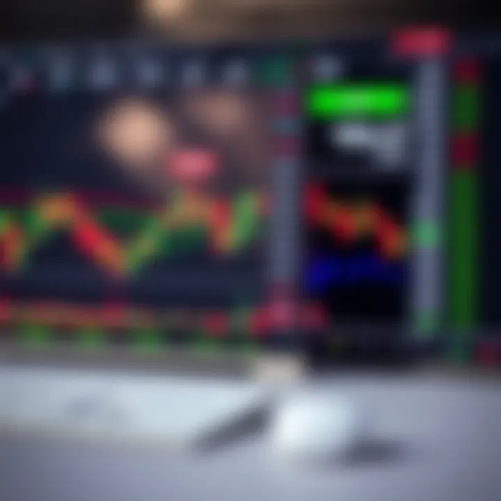 Forex trading charts illustrating currency exchange trends and market analysis