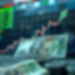 Fluctuations in Forex Currency Exchange Rates Featuring Nigerian Naira Graph displaying fluctuating forex currency exchange rates with Nigerian Naira