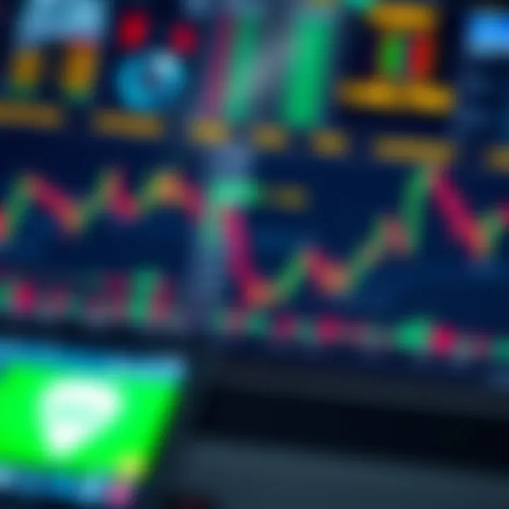 Risk management tools and strategies displayed on digital forex trading dashboard