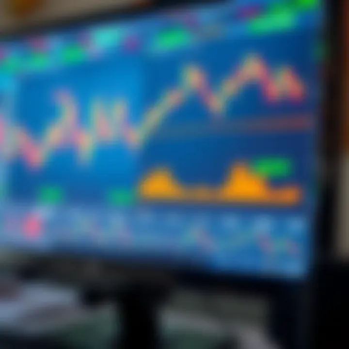 A computer screen displaying forex trading charts and currency pairs with Nigerian Naira symbols