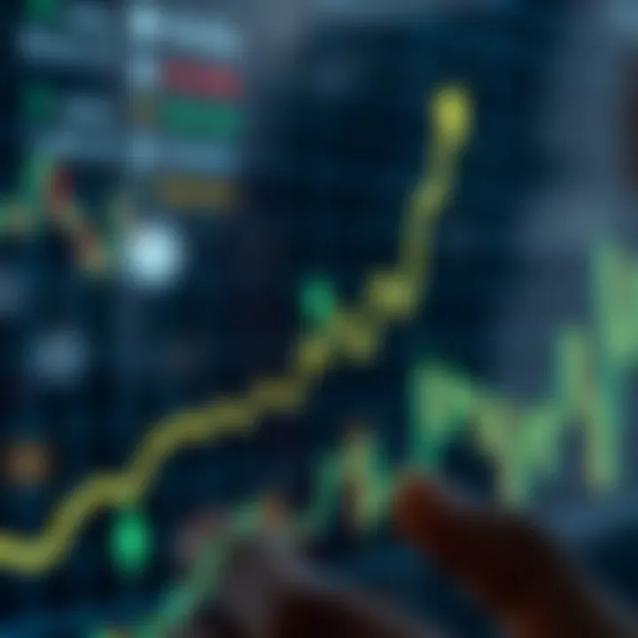 Forex Market Growth with Nigerian Naira Trends Graph showing upward trend in forex trading with Nigerian naira symbol