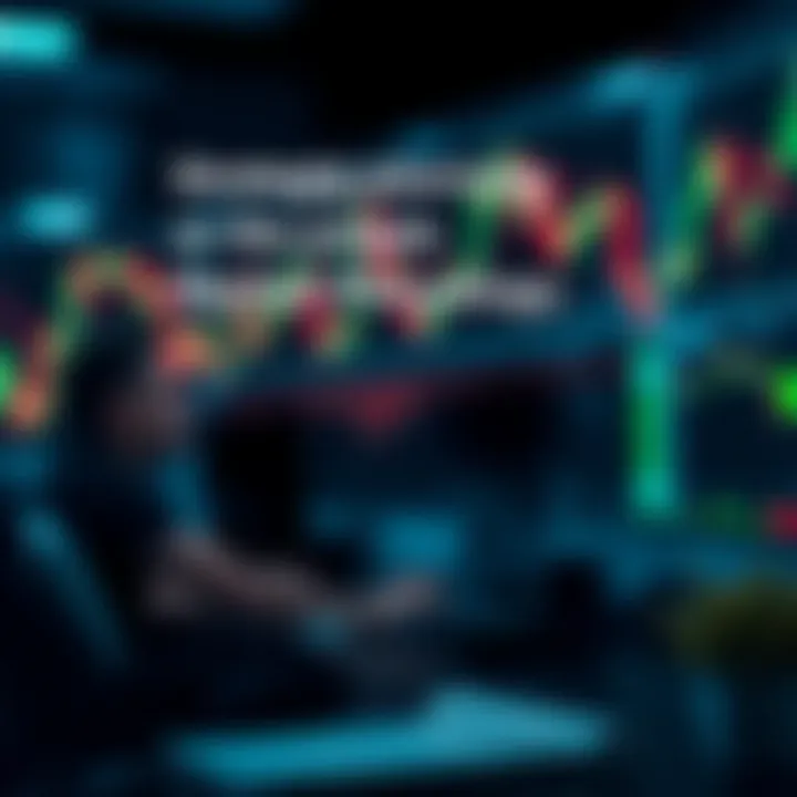 Conceptual graphic showing strategic planning and market psychology in forex trading