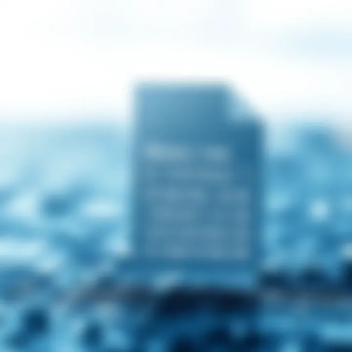 Diagram illustrating the structure of a binary file with sections of data and metadata