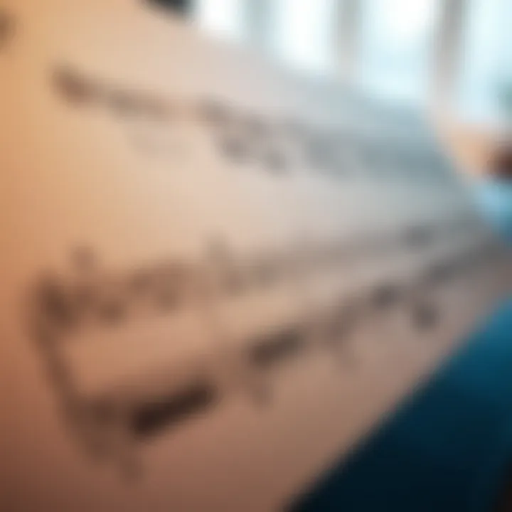 Musical score illustrating binary form with two distinct sections labeled A and B