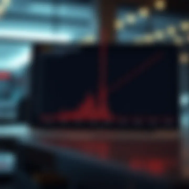 Graph showing the relationship between a binary outcome and predictor variables in logistic regression