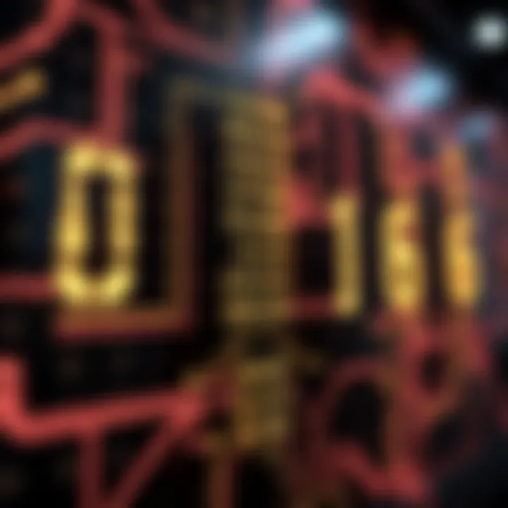 Visualization of binary arithmetic operations with digital circuits and numerical examples