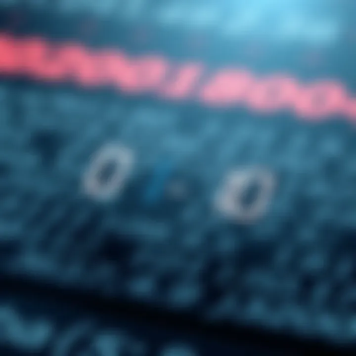 Illustration showing the addition of two binary digits with carry-over logic