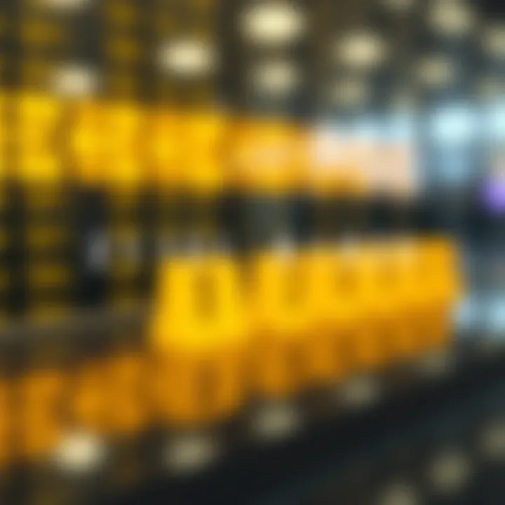 Diagram showing the subtraction of two binary numbers with borrowing illustrated