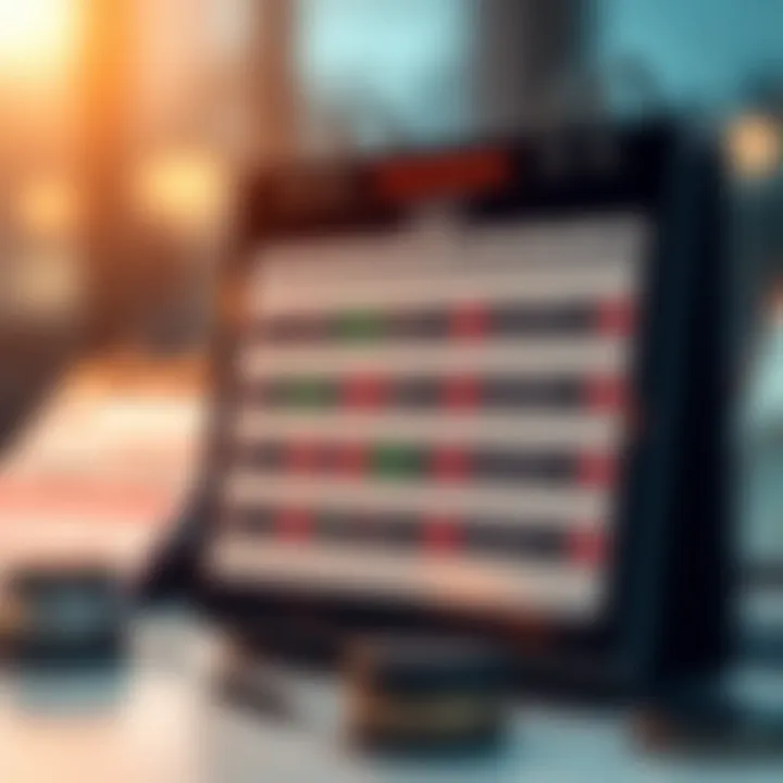 Using the Economic Calendar for Strategic Forex Decisions Calendar highlighting important forex events for strategic trading decisions