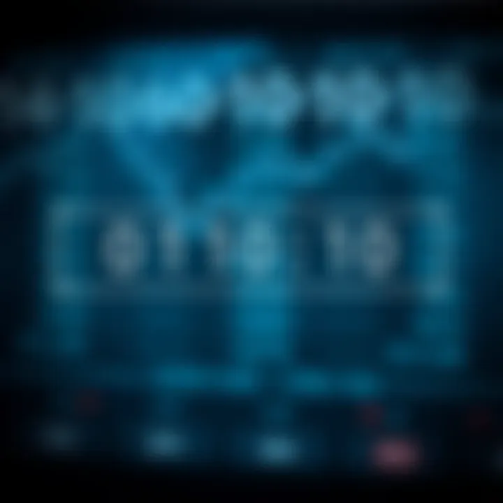 Illustration showing binary digits being added with carry-over in a simple diagram