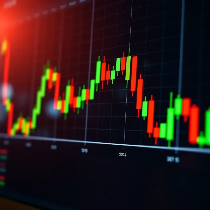 Illustration of a bullish candlestick pattern showing a strong upward price movement on a trading chart