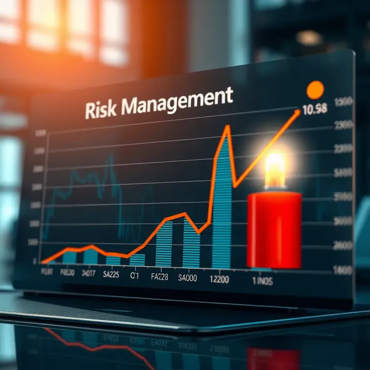 Impact of Risk Management on Cost Efficiency and Asset Security Graph showing cost reduction and asset protection as outcomes of effective risk management strategies