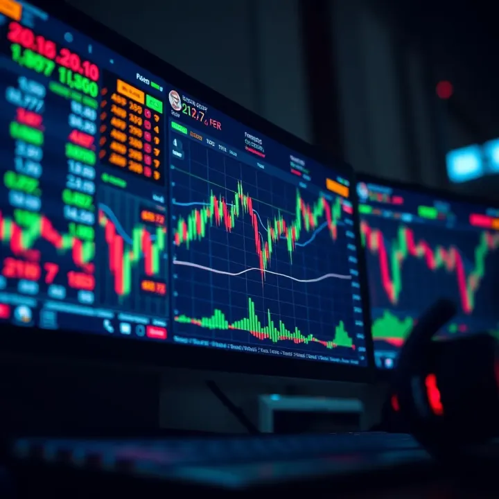 Forex Trading Platform with Real-Time Currency Charts for Nigerian Traders Forex trading platform interface displaying currency charts and market data in a Nigerian context