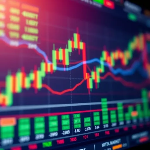 Currency Pairs and Market Trends in Forex Trading Colorful chart showing currency pairs and market trends for forex trading