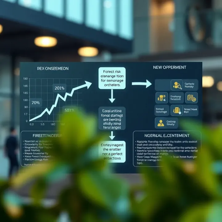 Effective Forex Risk Management Strategies for Nigerian Enterprises Diagram illustrating strategies for managing foreign exchange risk including hedging and diversification specific to Nigerian market