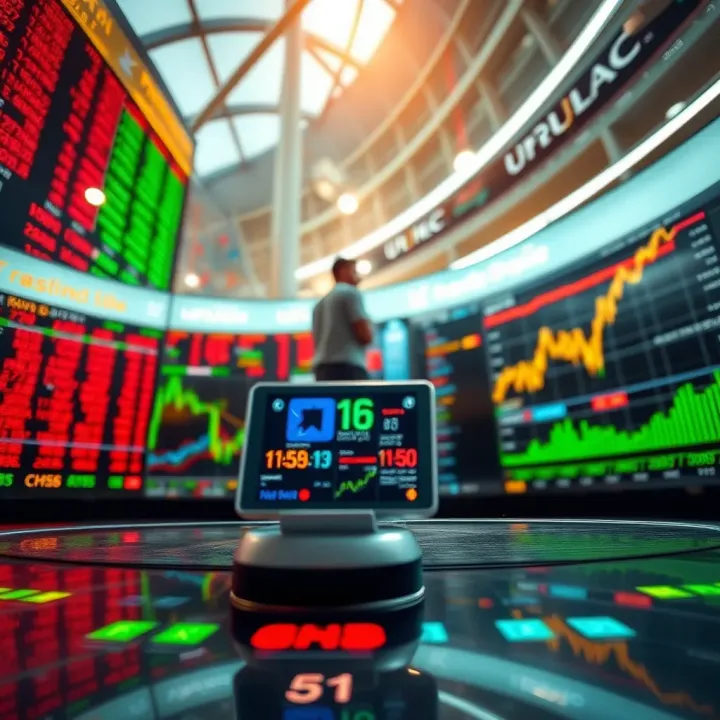 Navigating the Global Currency Market Through Forex Trading Global currency market with dynamic exchange rates and trading charts