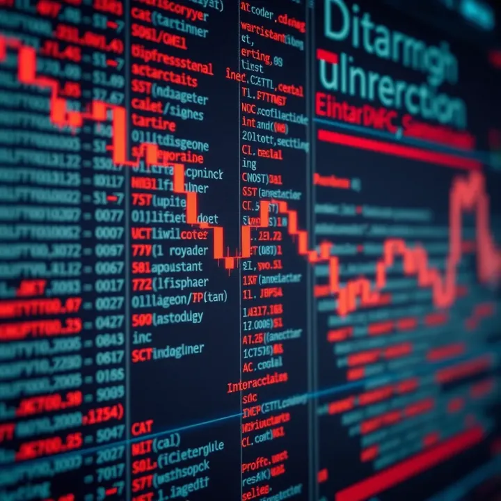 Visualization of binary data analysis showing code patterns and data structures