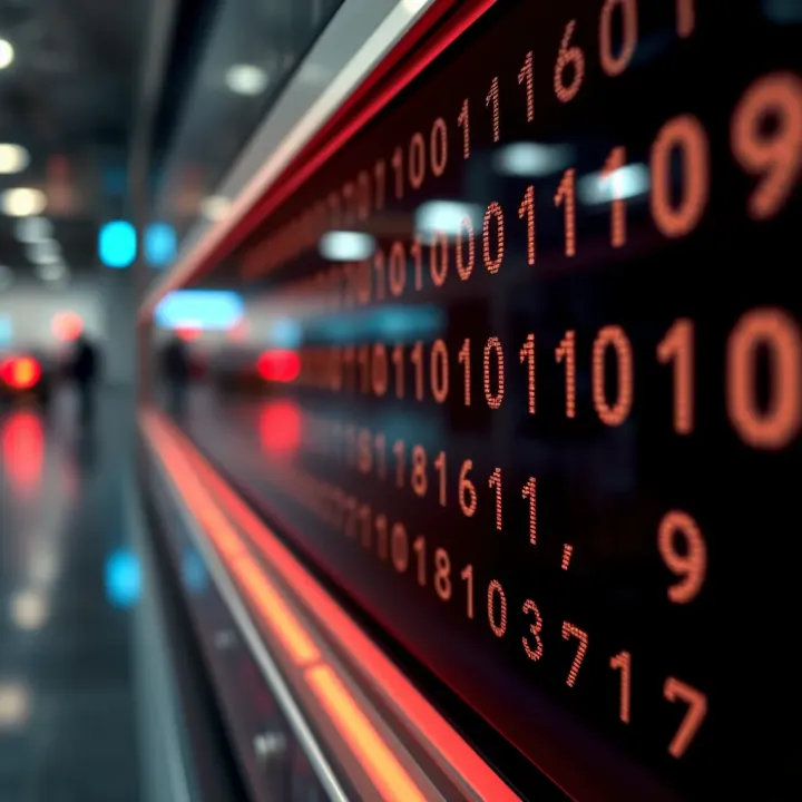Visual representation of binary arithmetic showing addition of binary digits