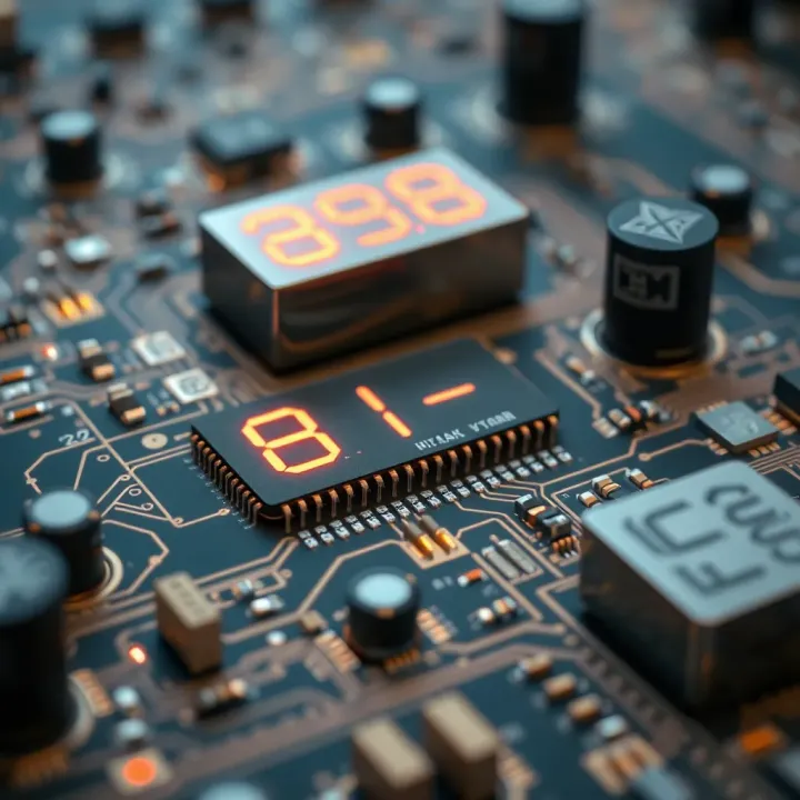 Application of Binary Addition in Digital Circuits Visual representation of binary addition applied in digital circuit components