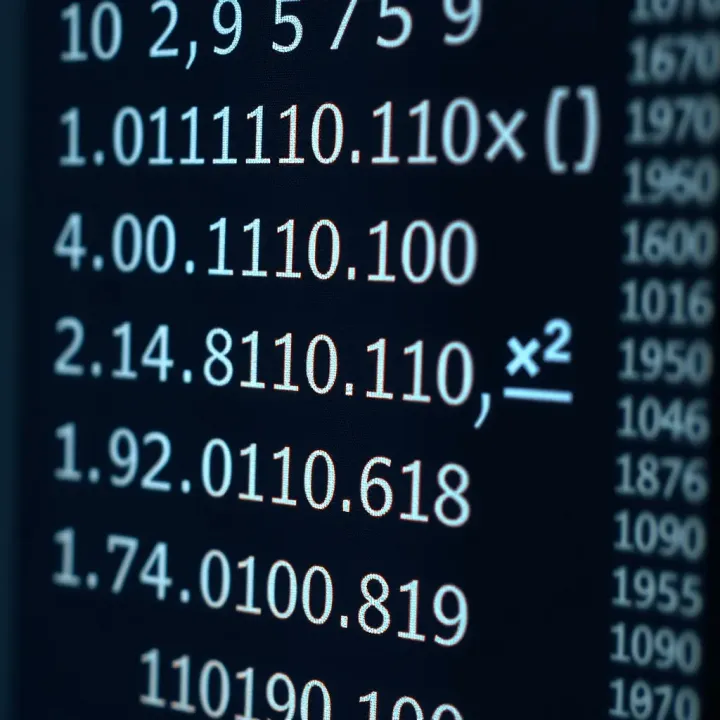 Visual representation of two's complement method used to subtract binary numbers